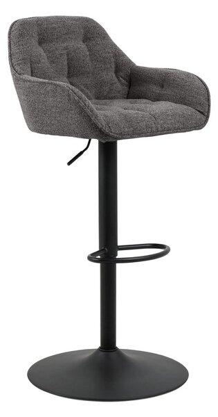 Ciemnoszare hokery obrotowe zestaw 2 szt. 109 cm Brooke – Actona