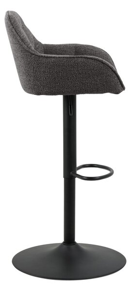 Ciemnoszare hokery obrotowe zestaw 2 szt. 109 cm Brooke – Actona