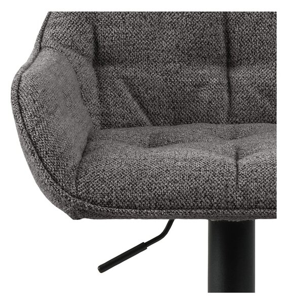 Ciemnoszare hokery obrotowe zestaw 2 szt. 109 cm Brooke – Actona