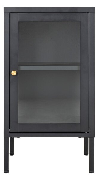 Czarna metalowa witryna 38x70 cm Dalby – House Nordic