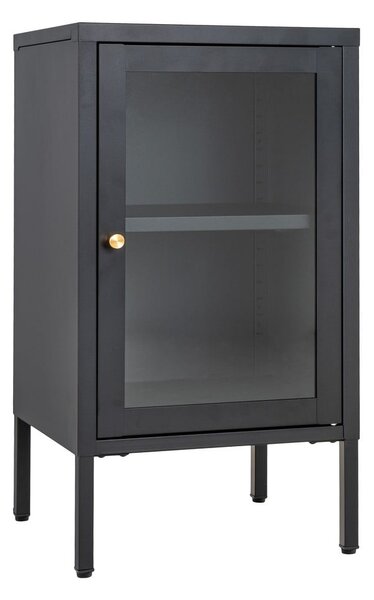 Czarna metalowa witryna 38x70 cm Dalby – House Nordic