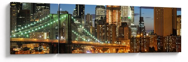Obraz - Most z Nowym Jorkiem (170x50 cm)