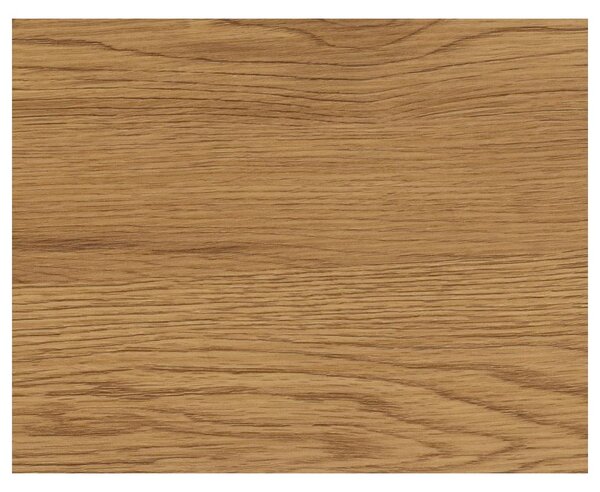 Czarno-naturalny regał ścienny w dekorze dębu 37x108 cm Seaford – Actona