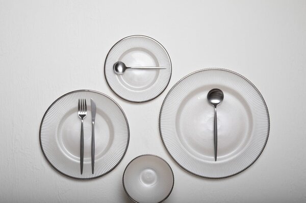 Sztućce ze stali nierdzewnej w kolorze srebra 16 szt. Modern retro – Premier Housewares