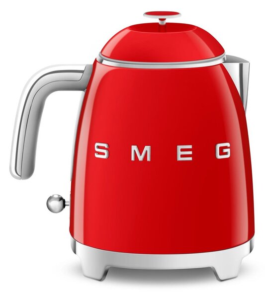 Czerwony czajnik elektryczny ze stali nierdzewnej 800 ml Retro Style – SMEG