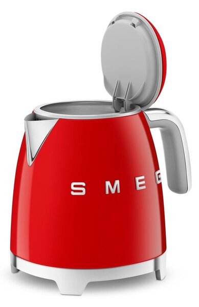 Czerwony czajnik elektryczny ze stali nierdzewnej 800 ml Retro Style – SMEG