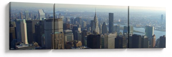 Obraz - Manhattan za dnia (170x50 cm)