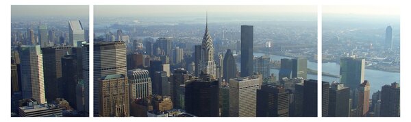 Obraz - Manhattan za dnia (170x50 cm)