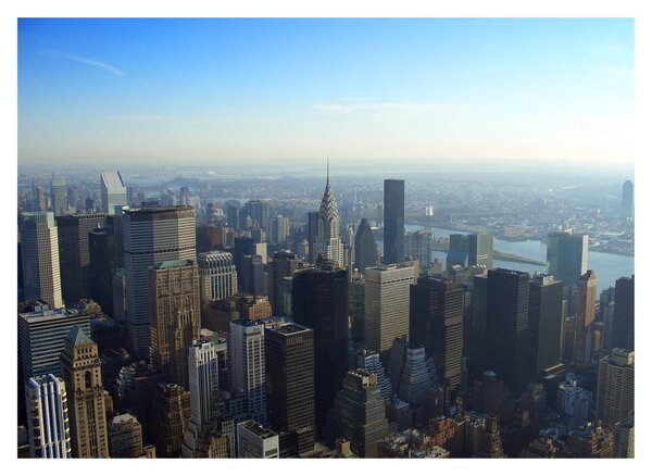 Obraz - Manhattan za dnia (70x50 cm)