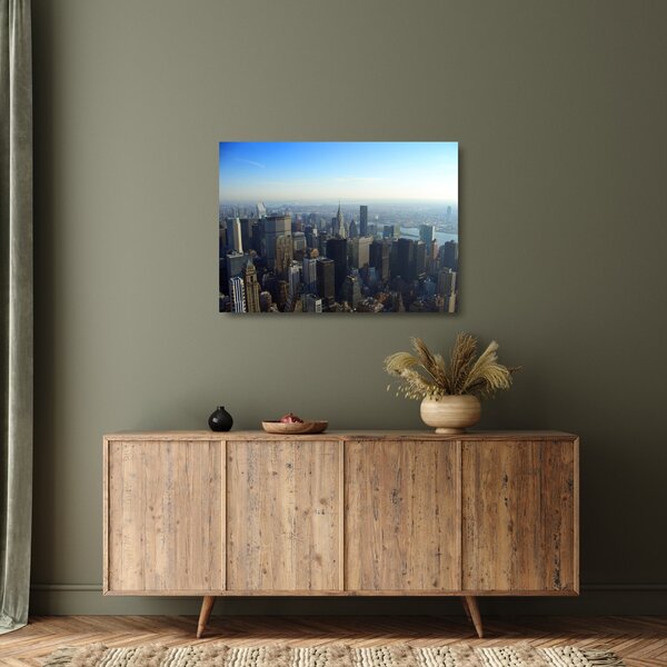 Obraz na szkle - Manhattan za dnia (70x50 cm)