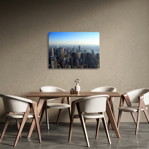 Obraz na szkle - Manhattan za dnia (70x50 cm)