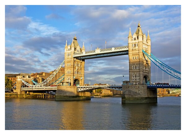 Obraz na szkle - Tower Bridge (70x50 cm)