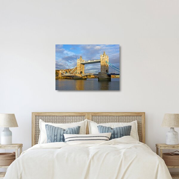 Obraz na szkle - Tower Bridge (70x50 cm)