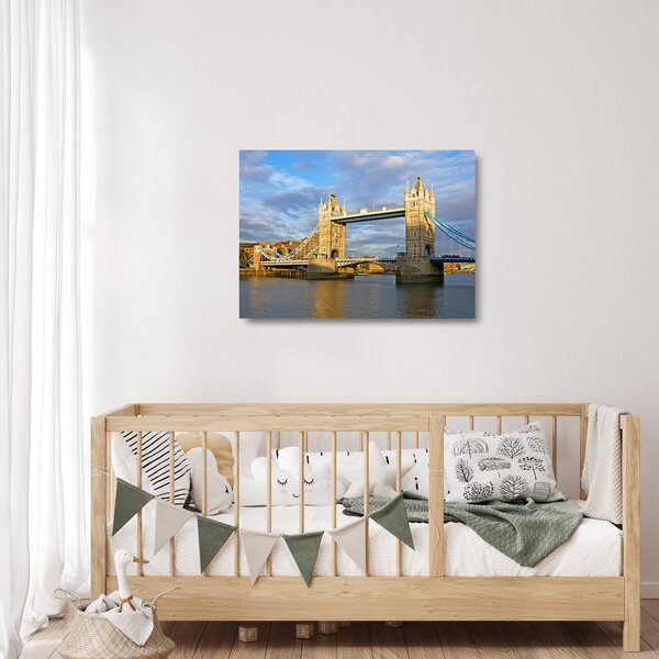 Obraz na szkle - Tower Bridge (70x50 cm)