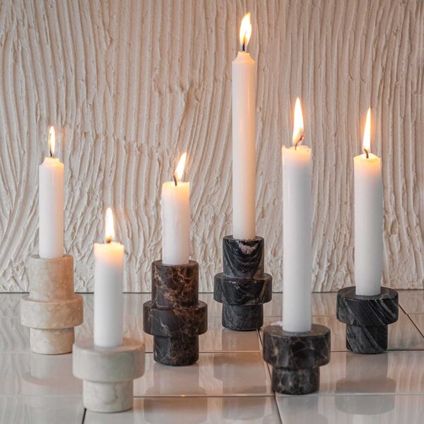Kamienny świecznik Marble – Mette Ditmer Denmark