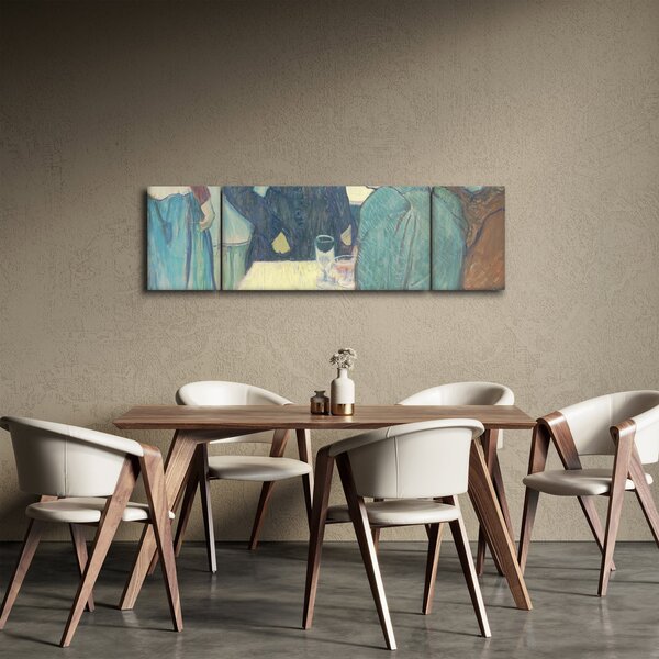 Obraz - Henri de Toulouse-Lautrec, A Corner of the Moulin de la Galette, reprodukcje (170x50 cm)