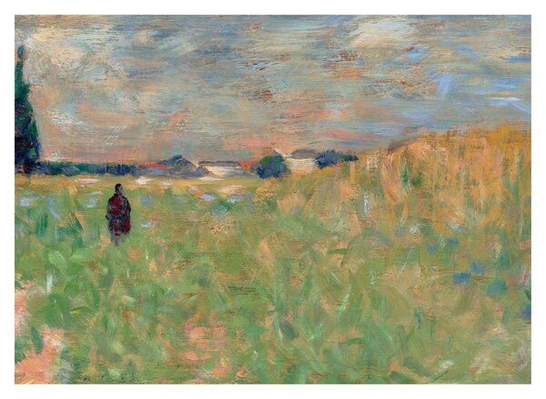 Obraz - Georges Seurat, A Summer Landscape, reprodukcje (70x50 cm)