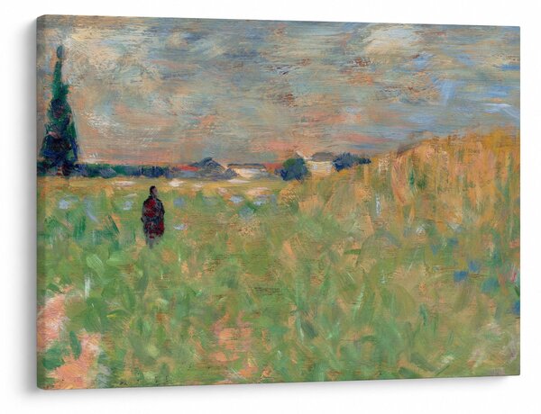 Obraz - Georges Seurat, A Summer Landscape, reprodukcje (70x50 cm)