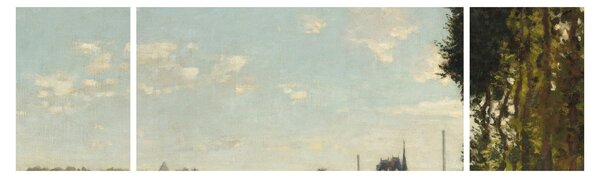 Obraz - Claude Monet, Argenteuil, reprodukcje (170x50 cm)