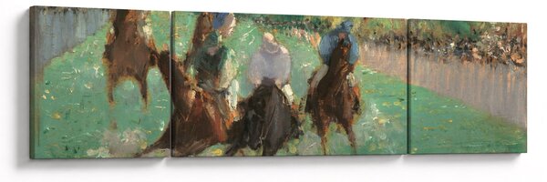 Obraz - Edouard Manet, At the Races, reprodukcje (170x50 cm)