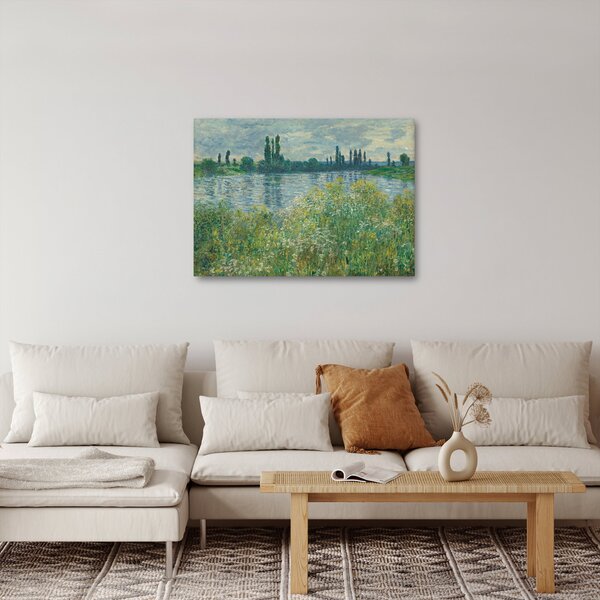 Obraz - Claude Monet, Banks of the Seine, reprodukcje (70x50 cm)