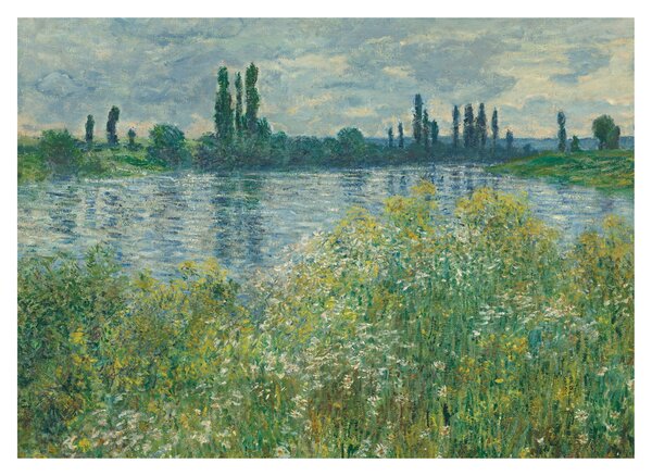 Obraz - Claude Monet, Banks of the Seine, reprodukcje (70x50 cm)