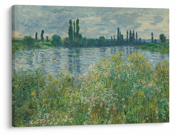 Obraz - Claude Monet, Banks of the Seine, reprodukcje (70x50 cm)