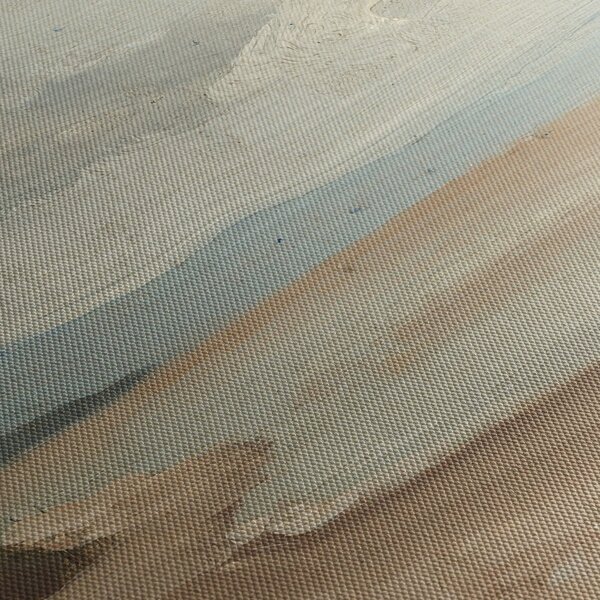 Obraz - Jean-Baptiste-Camille Corot, Beach Near Etretat, reprodukcje (125x70 cm)