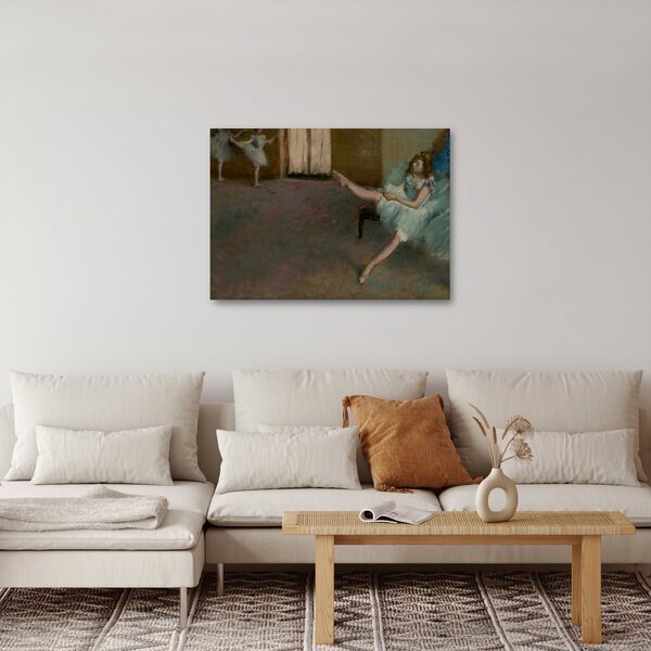 Obraz - Edgar Degas, Before the Ballet, reprodukcje (70x50 cm)