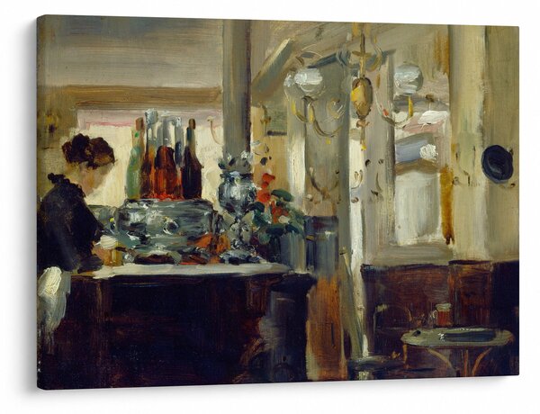 Obraz - Style of Edouard Manet, Bon Bock Cafe, reprodukcje (70x50 cm)