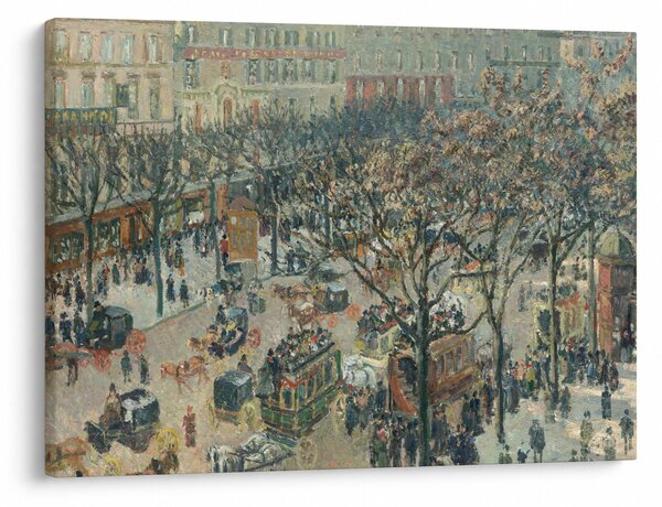 Obraz - Camille Pissarro, Boulevard des Italiens, Morning, Sunlight, reprodukcje (70x50 cm)
