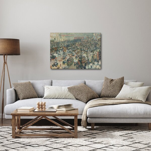 Obraz - Camille Pissarro, Boulevard des Italiens, Morning, Sunlight, reprodukcje (70x50 cm)