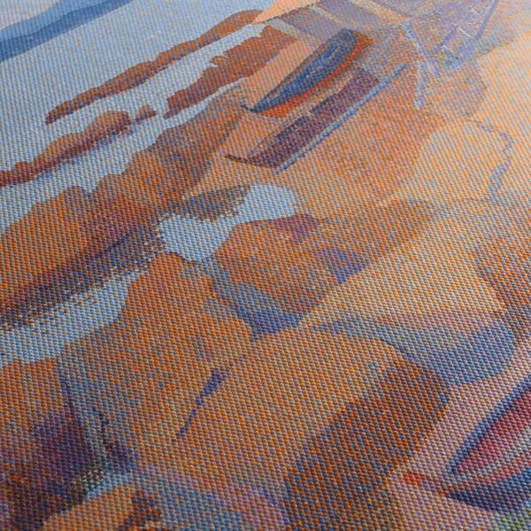 Obraz - Henri Edmond Cross, Calanque des Antibois, reprodukcje (170x50 cm)