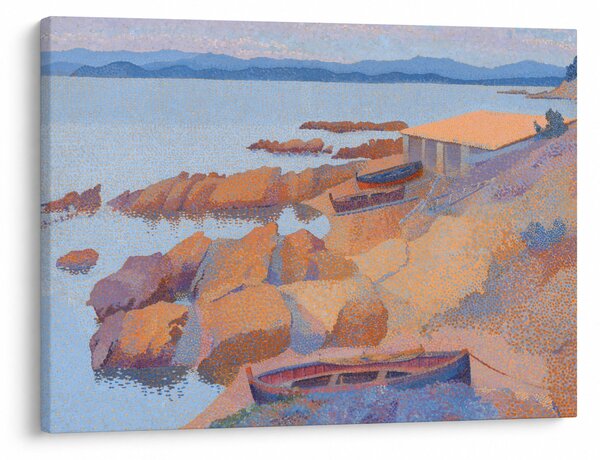 Obraz - Henri Edmond Cross, Calanque des Antibois, reprodukcje (70x50 cm)