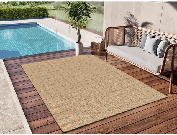 Dywan odpowiedni na zewnątrz w naturalnym kolorze 160x230 cm Pergola – Universal