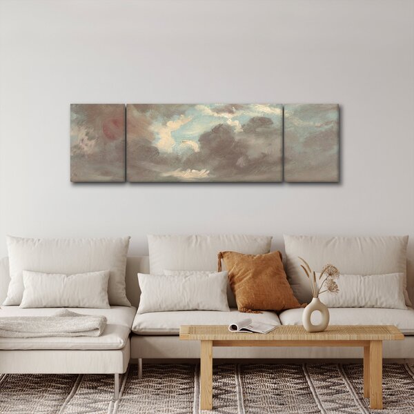 Obraz - John Constable, Cloud Study Stormy Sunset, reprodukcje (170x50 cm)
