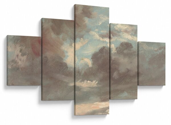 Obraz - John Constable, Cloud Study Stormy Sunset, reprodukcje (125x70 cm)
