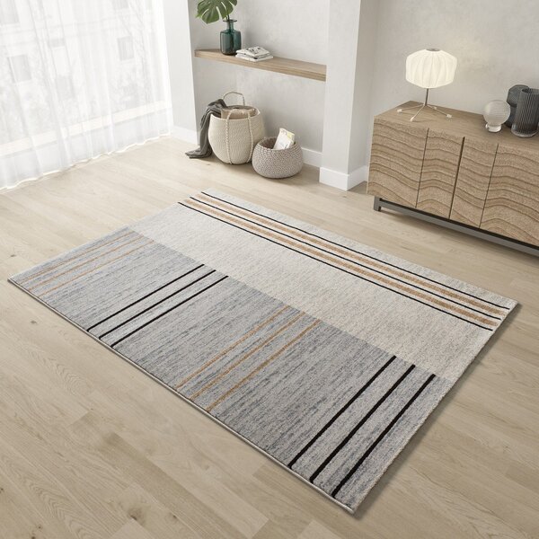 Szaro-beżowy dywan 133x190 cm Craft – Universal