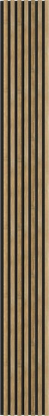 Mexen Lam-B lamele ścienne 275 x 31,5 cm, płyta HDF 4 mm, Dąb Miodowy - S100-275317-2812-066