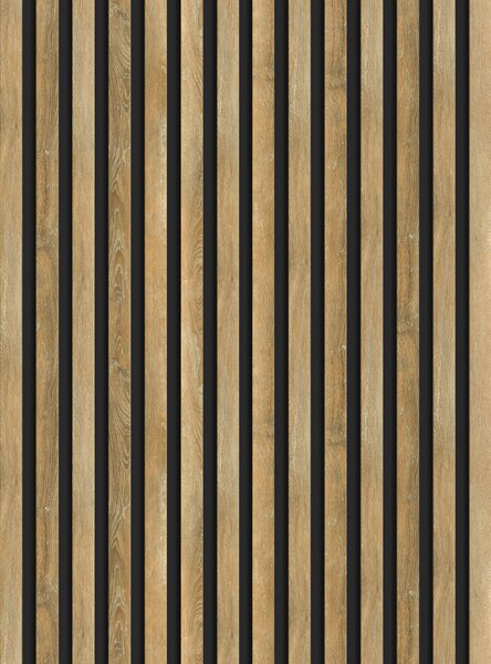 Mexen Lam-B lamele ścienne 275 x 31,5 cm, płyta HDF 4 mm, Dąb Miodowy - S100-275317-2812-066