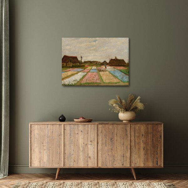 Obraz - Vincent van Gogh, Flower Beds in Holland, reprodukcje (70x50 cm)