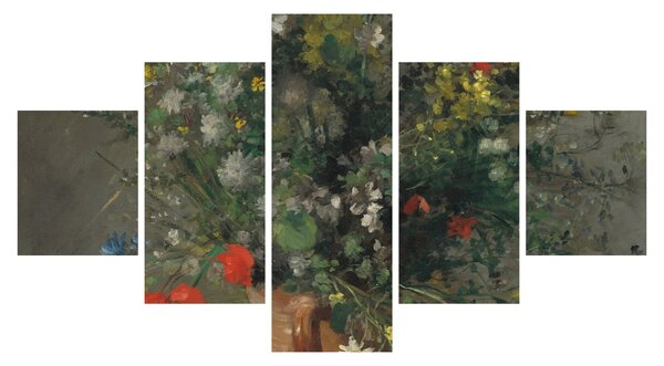 Obraz - Auguste Renoir, Flowers in a Vase, reprodukcje (125x70 cm)