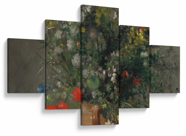 Obraz - Auguste Renoir, Flowers in a Vase, reprodukcje (125x70 cm)