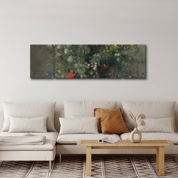 Obraz - Auguste Renoir, Flowers in a Vase, reprodukcje (170x50 cm)