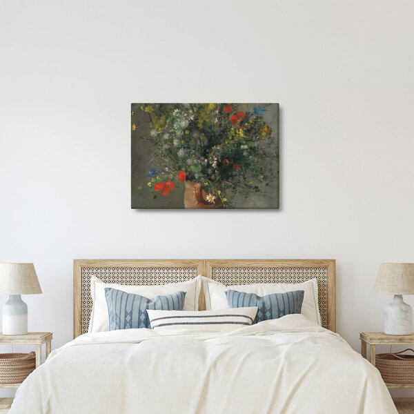 Obraz - Auguste Renoir, Flowers in a Vase, reprodukcje (70x50 cm)