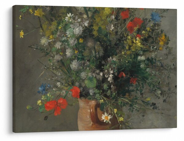 Obraz - Auguste Renoir, Flowers in a Vase, reprodukcje (70x50 cm)