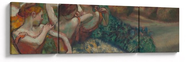 Obraz - Edgar Degas, Four Dancers, reprodukcje (170x50 cm)