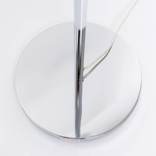 KARE Lampa stojąca CALOTTA, chromowy / srebrny, salon / jadalnia, metal, nowoczesny