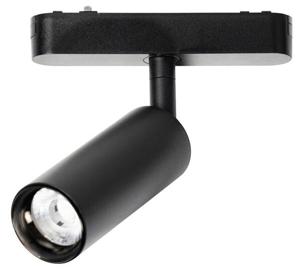 System szynowy Lumaro, reflektory spot, lampy wiszące, 7-punktowa, czarna, 48 Lumaro 48V Lindby, możliwość ściemniania, czarny, salon / jadalnia, aluminium, nowoczesny