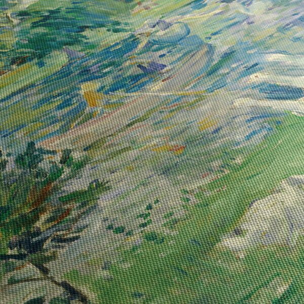 Obraz - Berthe Morisot, Girl in a Boat with Geese, reprodukcje (z zegarem) (90x30 cm)